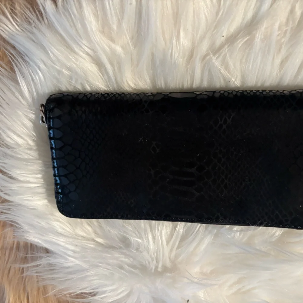 Michael Kors Black Textured Wallet
